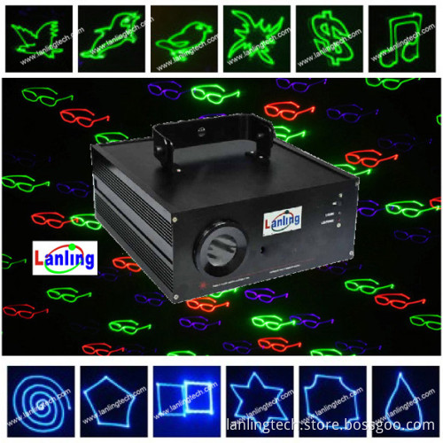 RGB Laser Light Show System / Full Color DJ Laser L8610RGB